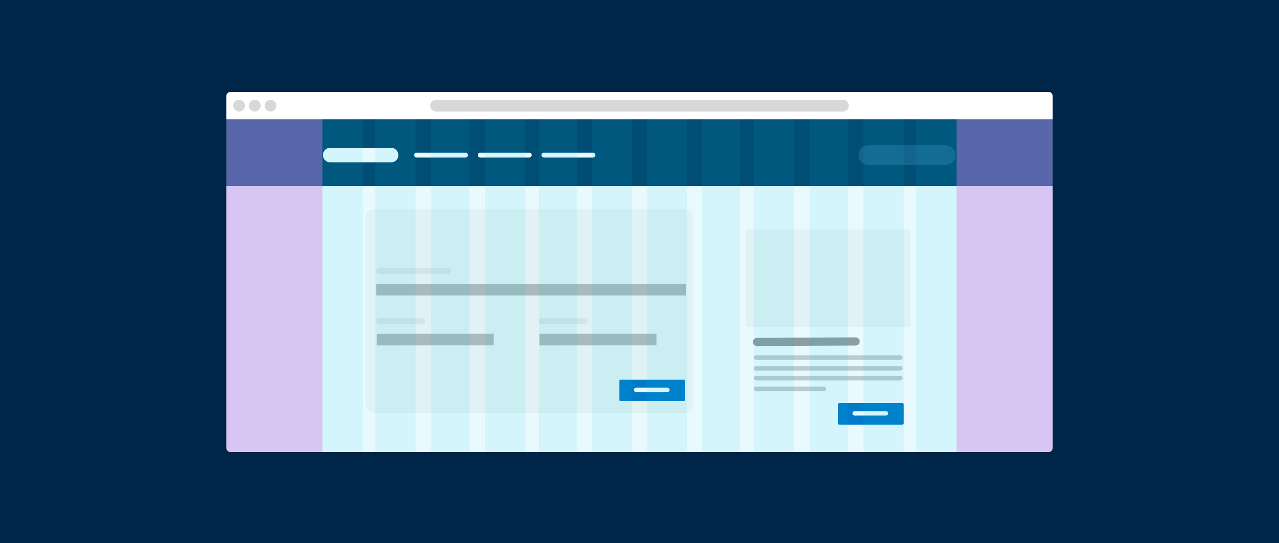 page header