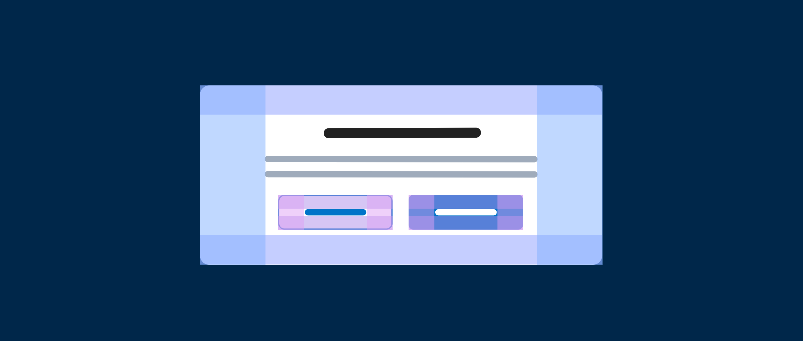page header